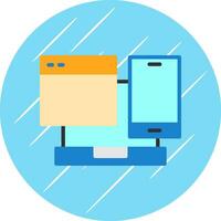 Responsive design Vector Icon Design