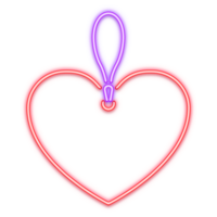 prezzo etichetta cuore etichetta neon linea png