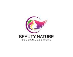 logo de salon de belleza vector