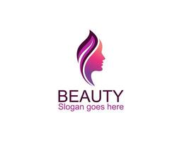 Vector abstract logo set for beauty salon, hair salon, cosmetics