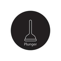 plunger icon vector