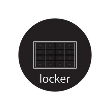locker icon vector