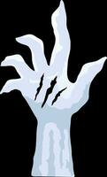 Halloween Concept Zombie Hand vector