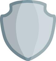 Black Shield security icon isolated on grey background. Protection, safety, security concept. Firewall access privacy sign. Long shadow style. Vector Illustration