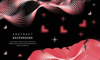 Minimal abstract background. Simple shapes with trendy background, trendy background design with modern shapes vector