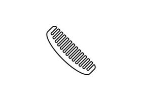 hair comb icon design vector isolated