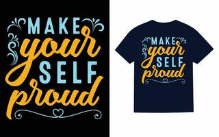 Typography T-Shirt Design vector