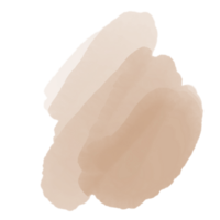 aards bruin waterverf achtergrond png