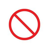 forbidden icon vector