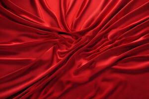 Silk Satin Fabric Background, Silk Satin Fabric Wallpaper, Satin Fabric Background, Ai Generative photo