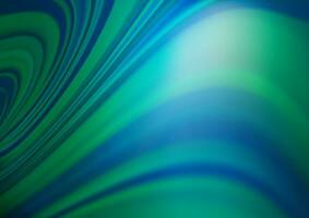 Dark Blue, Green vector bokeh and colorful pattern.