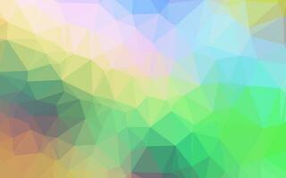 Light Multicolor, Rainbow vector low poly texture.