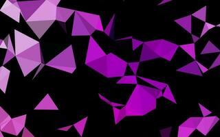 Light Purple vector abstract polygonal layout.