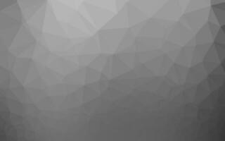 Light Silver, Gray vector shining triangular background.