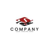 SC letter logo, suitable for any company or business. vector