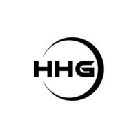 HHG Logo Design, Inspiration for a Unique Identity. Modern Elegance and Creative Design. Watermark Your Success with the Striking this Logo. vector