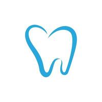 Ilustración de vector de plantilla de logotipo dental