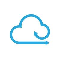 Cloud template vector