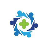 Community, network and social icon vector