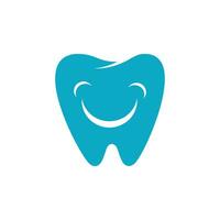 Ilustración de vector de plantilla de logotipo dental