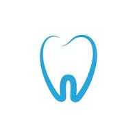 Ilustración de vector de plantilla de logotipo dental