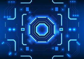 Screen technology background It is a vector illustration designed to look modern and high-tech. Suitable for work related to technology. Or use it as a login screen.