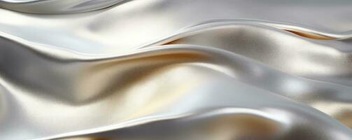 fine art silver background with thin gold lines . AI Generated photo