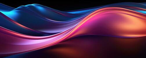 Modern digital abstract background . AI Generated photo