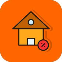 Mortgage Vector Icon Design