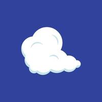 Cloud Element Vector Flat Design