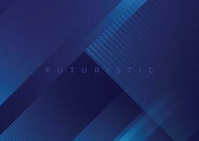 dark blue abstract futuristic diagonal overlay layer technology background. minimalist modern geometric wallpaper design. dynamic shapes composition. vector illustration