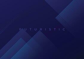 dark blue abstract futuristic diagonal overlay layer technology background. minimalist modern geometric wallpaper design. dynamic shapes composition. vector illustration