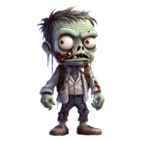 zombie vampiro mummia cartone animato ai generativo png