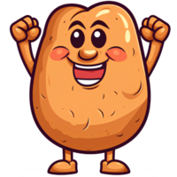 potato vegetarian ai generative png