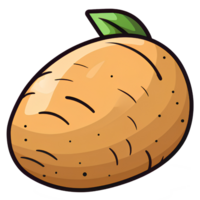 potatis vegetarian ai generativ png