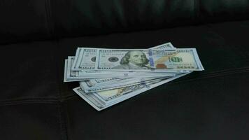 Money dollar bill video