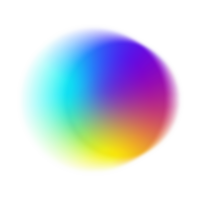 astratto colorato pendenza sfera elemento png