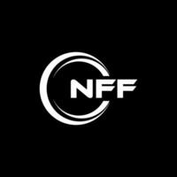 nff logo diseño, inspiración para un único identidad. moderno elegancia y creativo diseño. filigrana tu éxito con el sorprendentes esta logo. vector