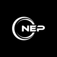 nep logo diseño, inspiración para un único identidad. moderno elegancia y creativo diseño. filigrana tu éxito con el sorprendentes esta logo. vector