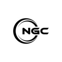 NGC Logo Design, Inspiration for a Unique Identity. Modern Elegance and Creative Design. Watermark Your Success with the Striking this Logo. vector