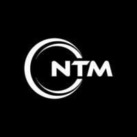 NTM Logo Design, Inspiration for a Unique Identity. Modern Elegance and Creative Design. Watermark Your Success with the Striking this Logo. vector