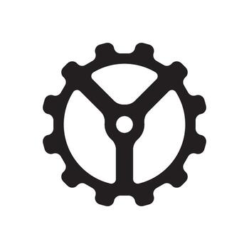 settings icon vector