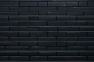 Black Brick Wall Background, Dark Wall Background, Brick Wall Background, Wall Background, Brick Background, Brick Wall Texture Background, Brick Pattern, Brick Wall, AI Generative photo