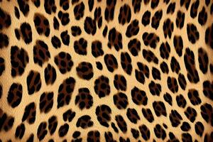 leopardo piel textura fondo, leopardo piel, leopardo piel patrón, ai generativo foto