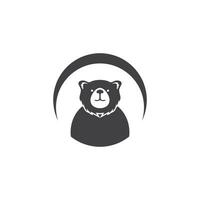 oso icono y símbolo vector modelo ilustración