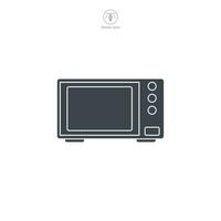 horno icono símbolo vector ilustración aislado en blanco antecedentes