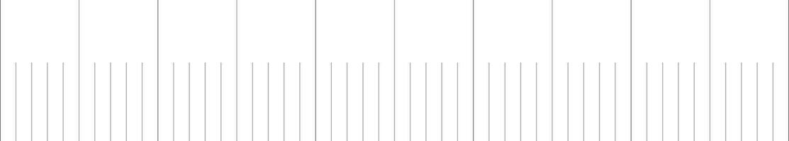 Seamless scale analog meter template scales millimeter inch ruler, meter vector