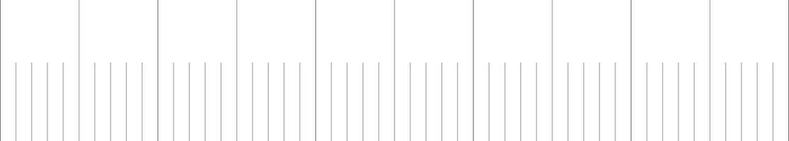 Seamless scale analog meter template scales millimeter inch ruler, meter vector