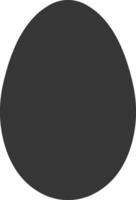 Egg shape, template hand drawing, Easter  shape bird egg reptiles vector