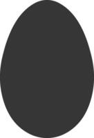 Egg shape, template hand drawing, Easter  shape bird egg reptiles vector